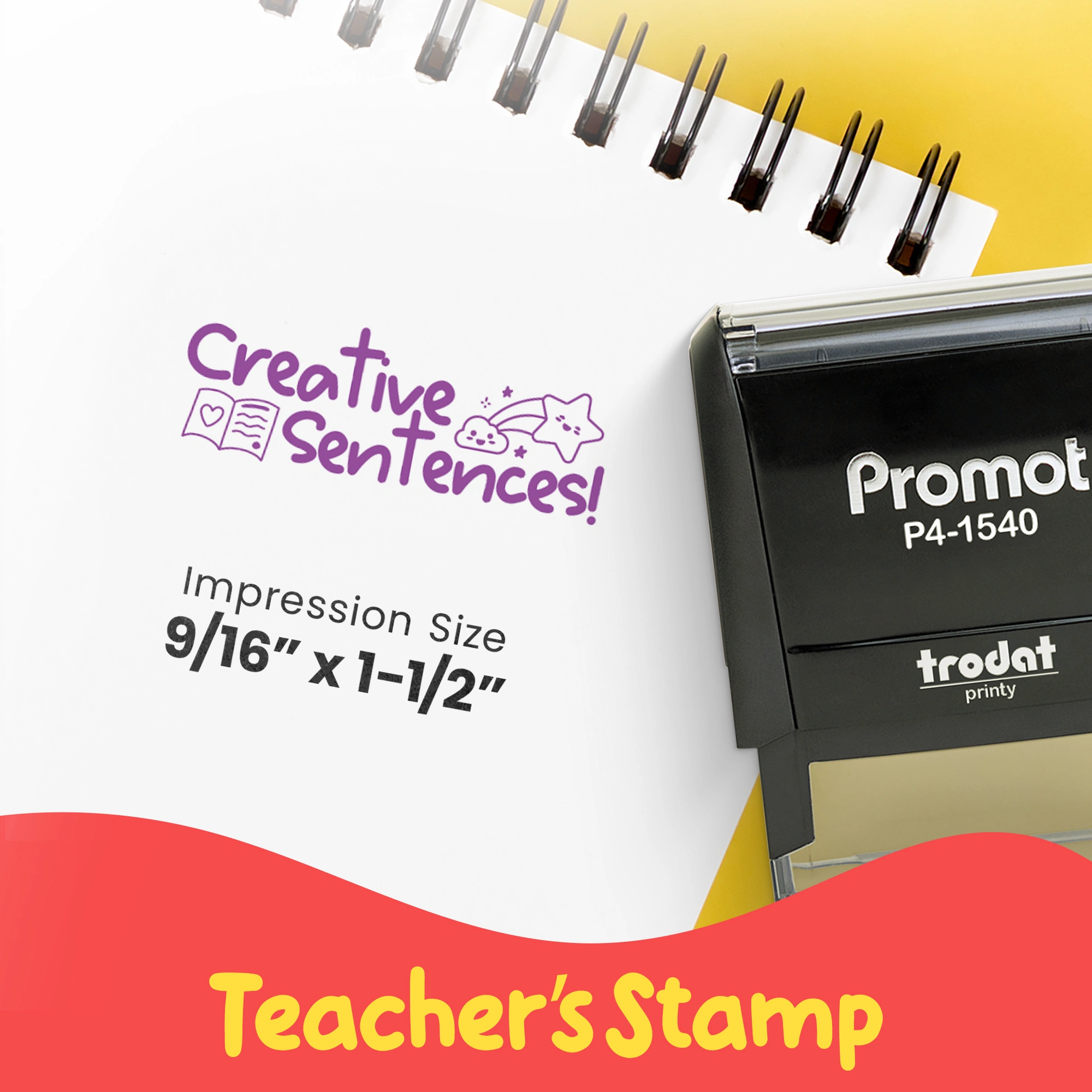 Creative Sentence! - Teacher Stamp